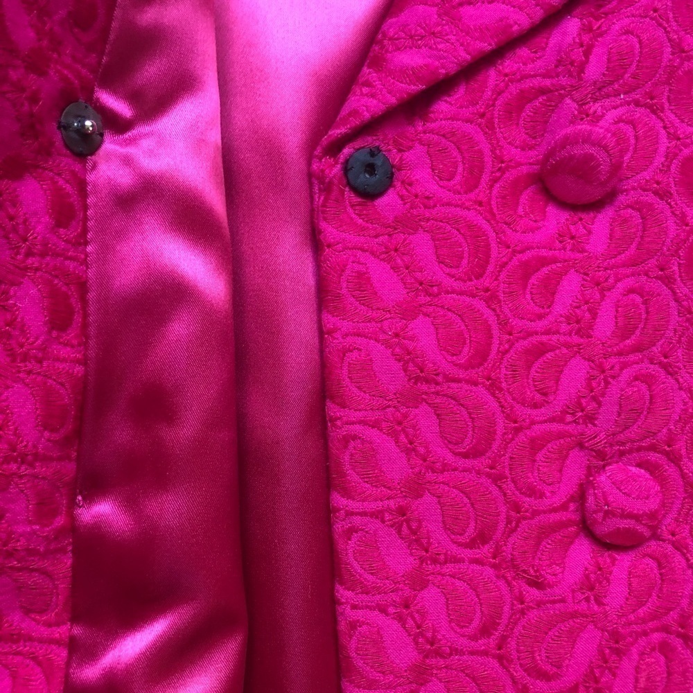 Neiman Marcus Helena Pink Peacoat - Picture 8 of 10